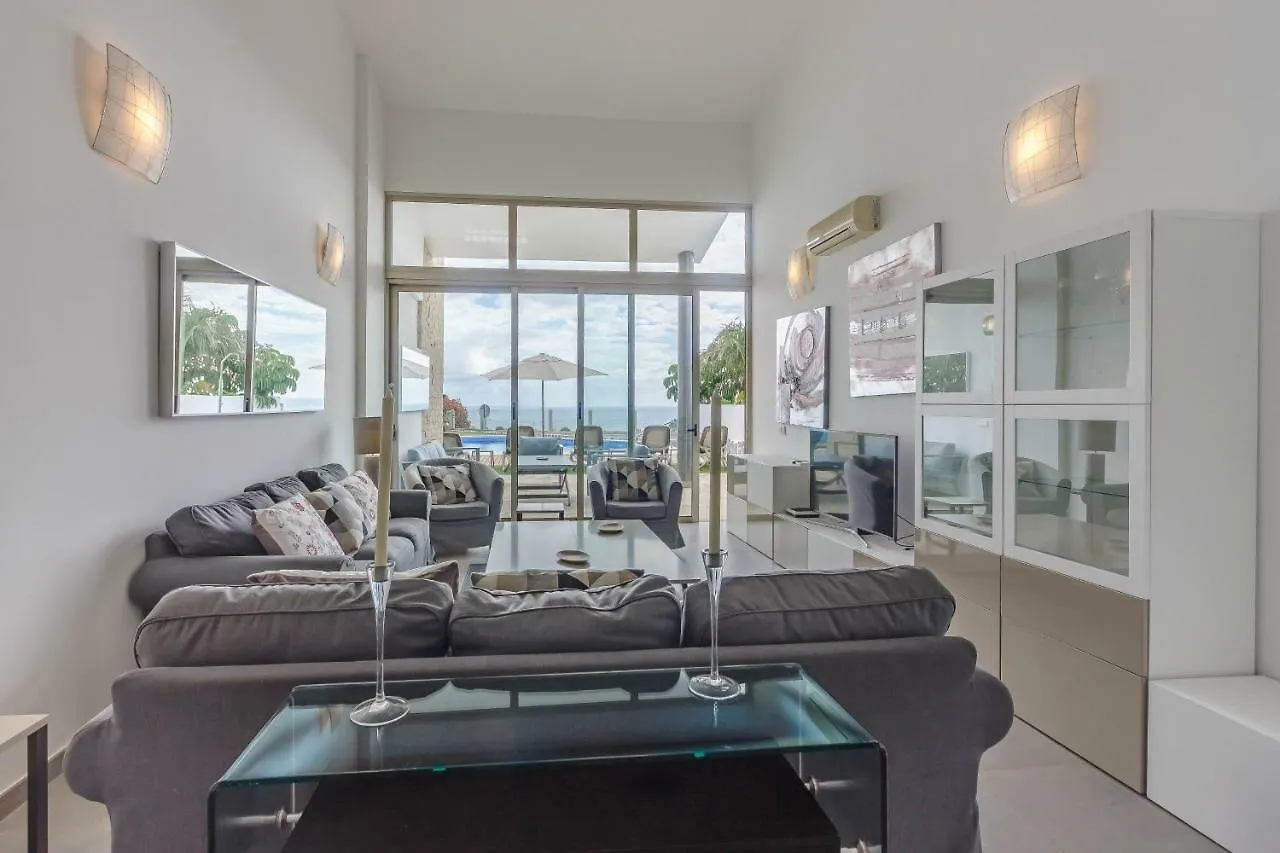 Villa Isabella, Luxury Villa With Heated Pool Ocean View In Adeje, Tenerife Costa Adeje  Spain